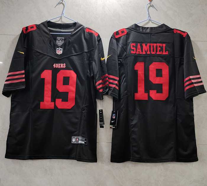 Men%27s San Francisco 49ers #19 Deebo Samuel Red 2023 F.U.S.E. Vapor Untouchable Limited Stitched Football Jersey->san francisco 49ers->NFL Jersey